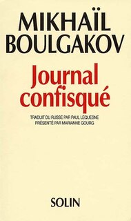 Front cover_Journal confisqué : 1922-1925