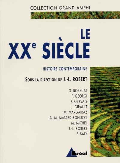 Front cover_Le XXe siècle