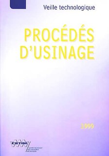 Front cover_Procédés d'usinage 1999