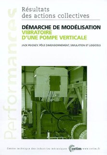 Front cover_Démarche de modélisation vibratoire d'une pompe verticale