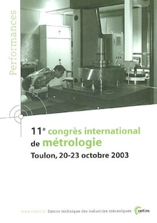 Couverture_11e Congrès international de métrologie