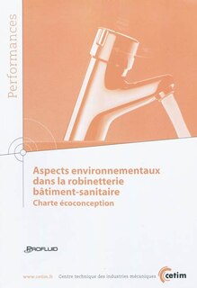 Front cover_Aspects environnementaux dans la robinetterie bâtiment-sanitaire