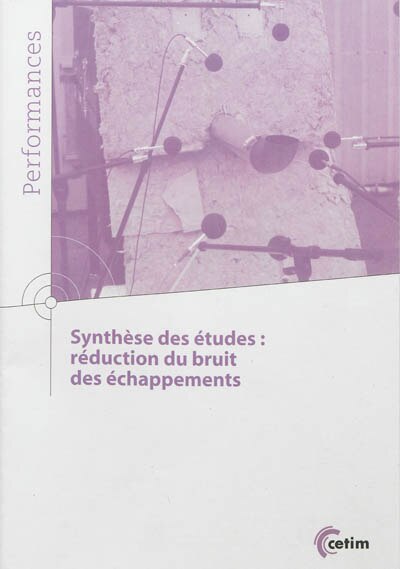 Front cover_Synth&egrave;se des &eacute;tudes