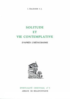 Front cover_Solitude et vie contemplative
