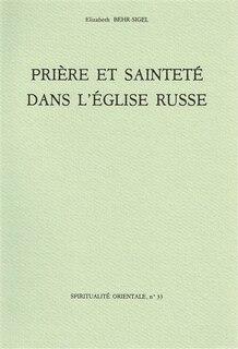 Couverture_Prière et sainteté dans l'Eglise russe