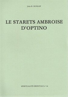 Front cover_Le starets Ambroise d'Optino