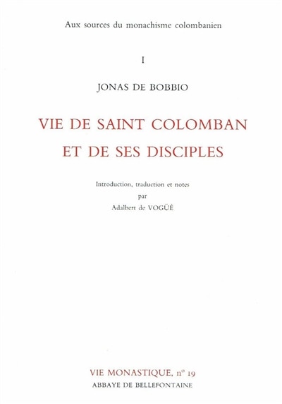 Front cover_Vie de saint Colomban et de ses disciples