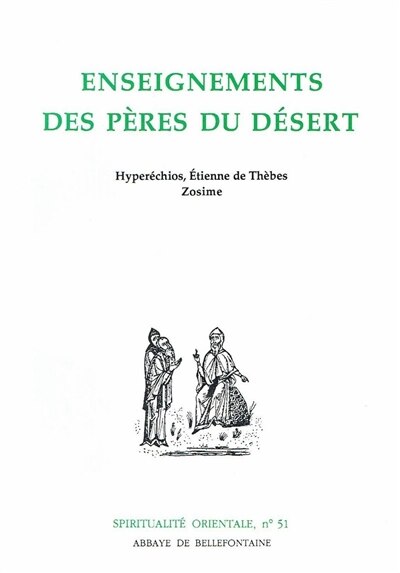 Front cover_Enseignements des Pères du désert