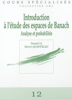 Front cover_Introduction à l'étude des espaces de Banach : analyse et probabilités