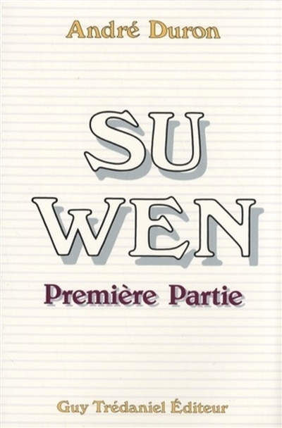 Front cover_Su Wen, Vol. 1