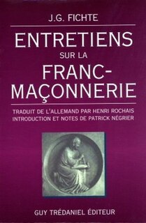 Front cover_Entretiens sur la franc-maçonnerie
