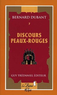 Front cover_Discours peaux-rouges