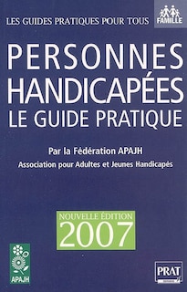 Front cover_Personnes handicapées : le guide pratique