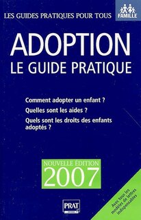 Couverture_Adoption : le guide pratique