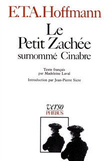 Couverture_Le petit Zach&eacute;e, surnomm&eacute; Cinabre : conte