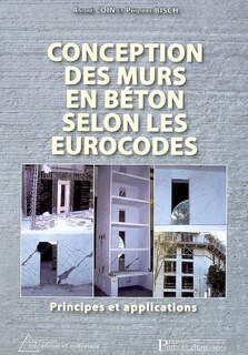 Front cover_Conception des murs en béton selon les eurocodes : principes et applications
