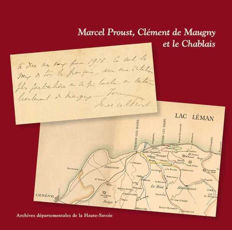 Front cover_Marcel Proust, Clément de Maugny et le Chablais