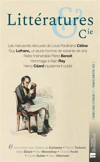 Couverture_Littératures & Cie, n°1