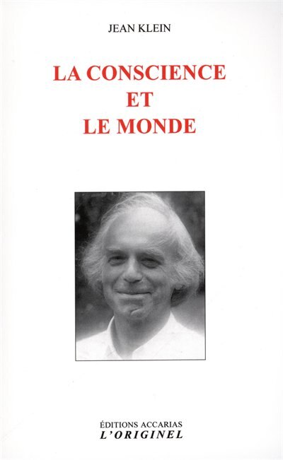 Front cover_La conscience et le monde