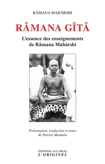 Front cover_Râmana Gîtâ : l’essence des enseignements de Râmana Mahârshi
