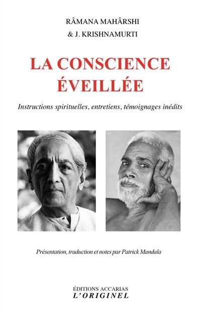 Front cover_La conscience éveillée