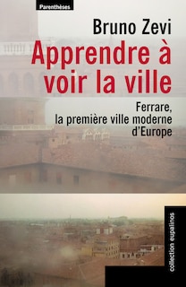 Front cover_Apprendre à voir la ville