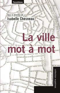 Front cover_La ville mot à mot