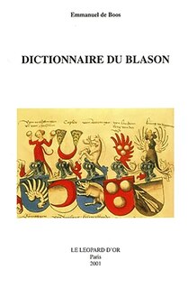 Couverture_Dictionnaire du blason
