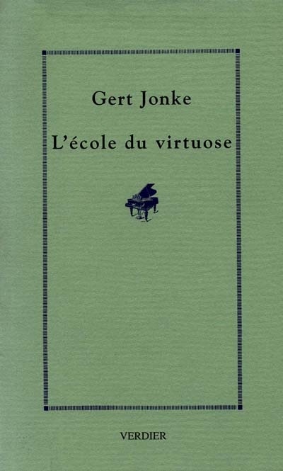Front cover_L'école du virtuose