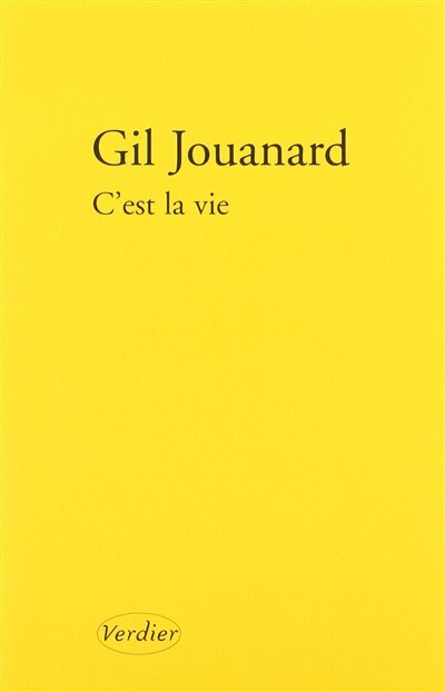 Couverture_C'est la vie