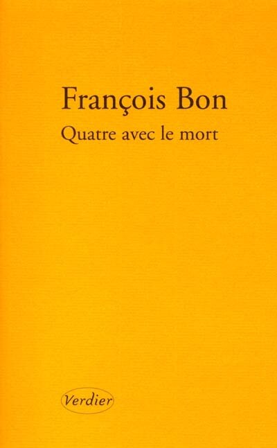 Front cover_Quatre avec le mort