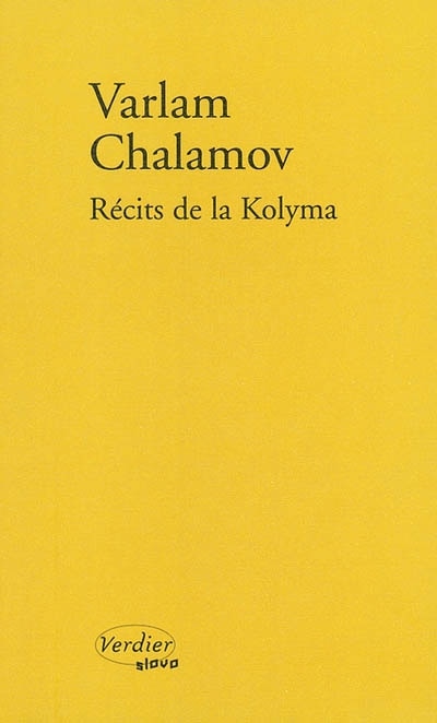 Front cover_Récits de la Kolyma