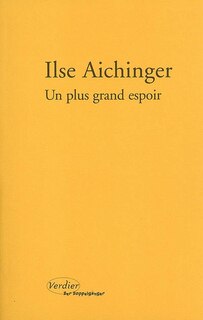 Front cover_Un plus grand espoir
