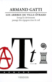 Front cover_Les arbres de Ville-Évrard lorsqu'ils deviennent passage des cigognes dans le ciel : poème