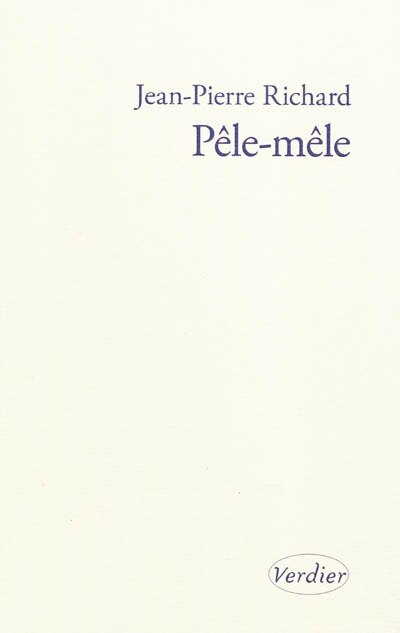 Front cover_Pêle-mêle