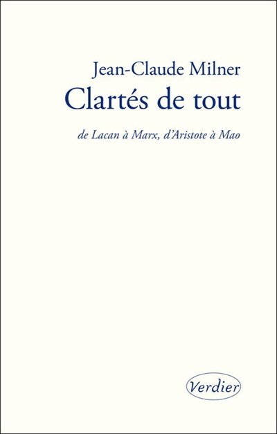Front cover_Clartés de tout