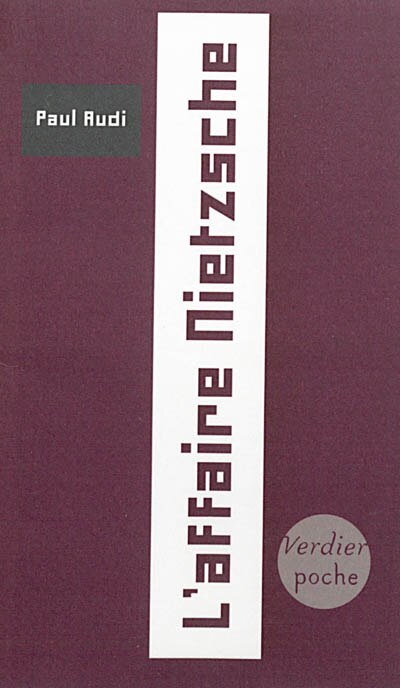 Front cover_L' affaire Nietzsche