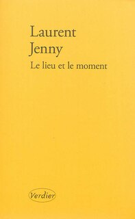 Front cover_Le lieu et le moment