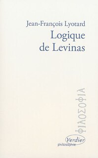Front cover_Logique de Levinas