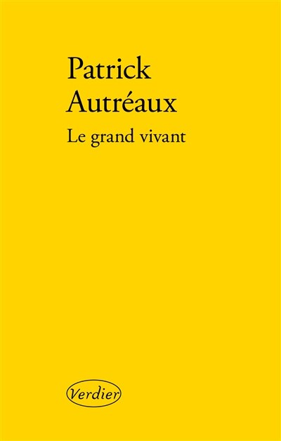 Front cover_Le grand vivant