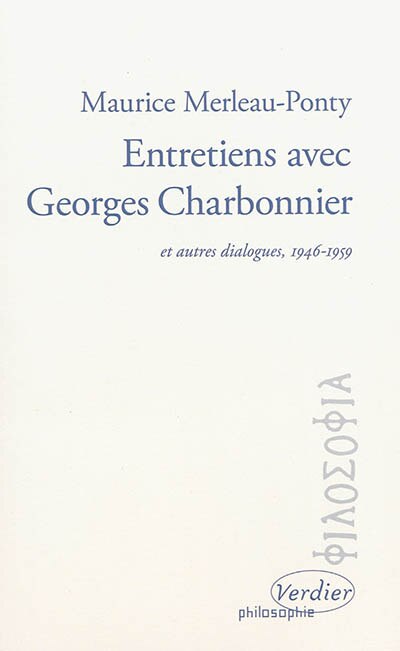 Front cover_Entretiens avec Georges Charbonnier