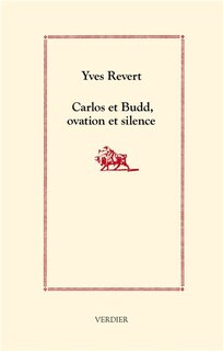 Couverture_Carlos et Budd, ovation et silence