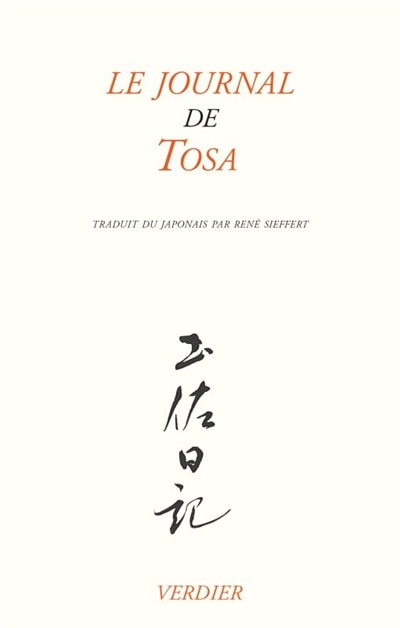 Front cover_Le journal de Tosa ; Poèmes du Kokin-shû