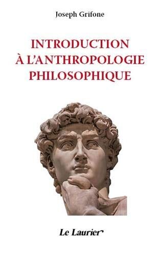 Front cover_Introduction &agrave; l'anthropologie philosophique