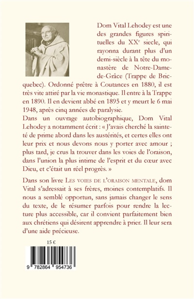 Couverture_Les voies de l'oraison mentale