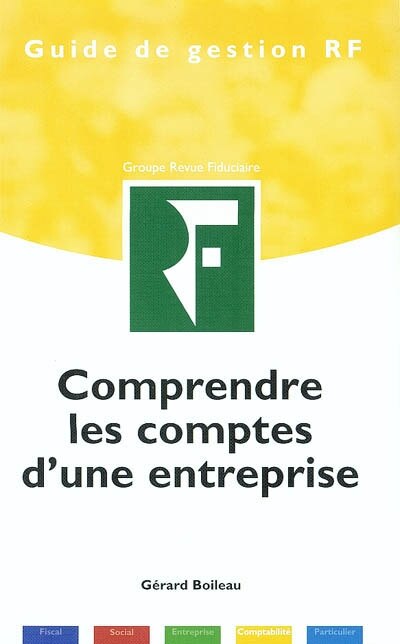 Front cover_Comprendre les comptes d'une entreprise
