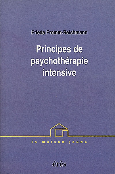 Front cover_Principes de psychothérapie intensive
