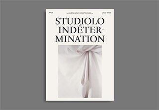 Couverture_Studiolo, n&deg;18. Ind&eacute;termination
