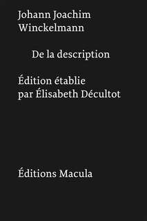 Front cover_De la description