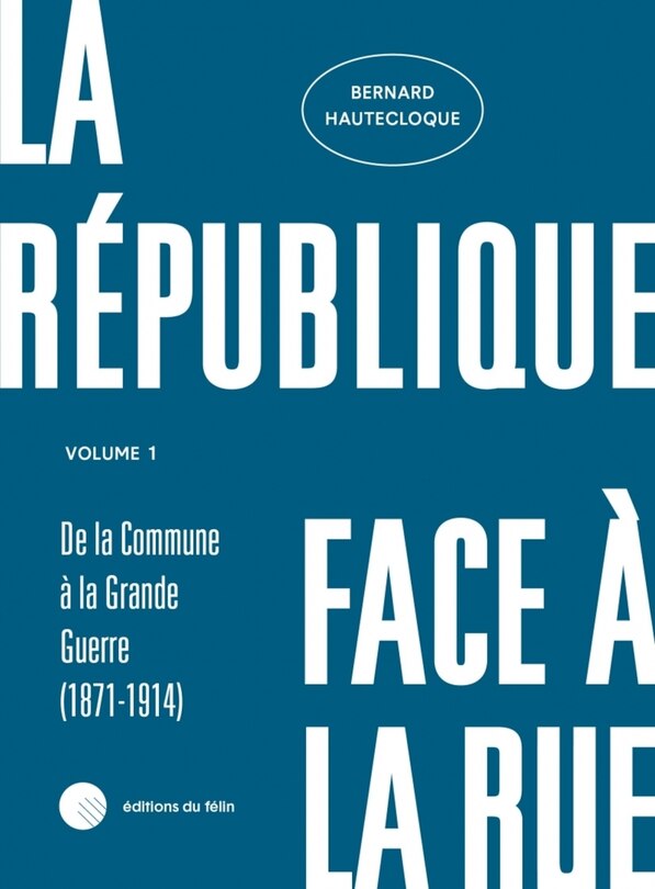 Front cover_De la Commune à la Grande Guerre (1871-1914)